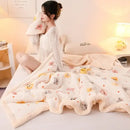 DecorBites™ Beibei Velvet Warmth Blanket | Soft & Cozy Winter Bed Blanket