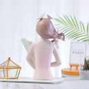 Pastel butterfly girl flower vase living room resin ornaments