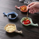 Pastel ceramic milk cup creamer set – dining room sauce bowls