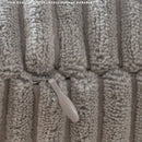 Pastel corduroy striped body pillow bedroom lumbar support