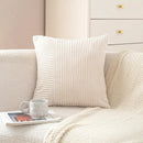 Pastel corduroy striped body pillow bedroom lumbar support