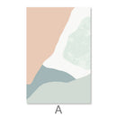 Pastel Curves Canvas