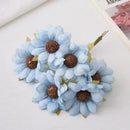 Pastel decorbites daisy sunflower bouquet for wedding room decor