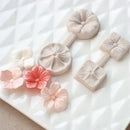 Pastel five petals flower silicone mold kitchen baking tool