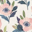 Pastel Floral Pattern Wallpaper