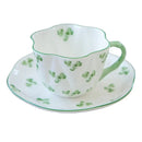 DecorBites™ Bone China Coffee Cup and Saucer Set for Home and Office