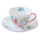 DecorBites™ Bone China Coffee Cup and Saucer Set for Home and Office