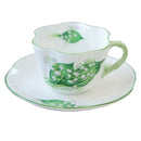 DecorBites™ Bone China Coffee Cup and Saucer Set for Home and Office