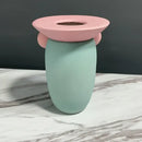 Pastel geometric ball ceramic vase living room decor