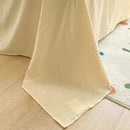 Pastel green fresh bubble yarn bedding set bedroom quilted duvet cover