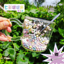 Pastel heart bubble quicksand double wall glass cup dining room