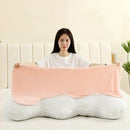 Pastel ice cream wavy plush pillow bedroom decor
