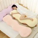 Pastel ice cream wavy plush pillow bedroom decor