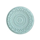 Pastel mandala diatomite round coasters dining room drink mats