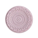 Pastel mandala diatomite round coasters dining room drink mats