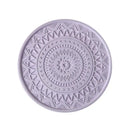 Pastel mandala diatomite round coasters dining room drink mats
