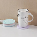 Pastel mandala diatomite round coasters dining room drink mats