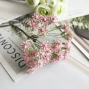 Pastel multi color decorative vase set living room floral decor