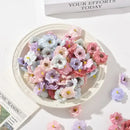 Pastel pink and lavender mini daisy artificial flowers wedding decor