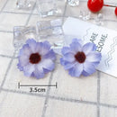 Pastel pink and lavender mini daisy artificial flowers wedding decor