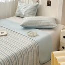 Pastel quilted cotton bed cover soft anti-slip tatami mat bedroom