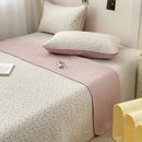 Pastel quilted cotton bed cover soft anti-slip tatami mat bedroom