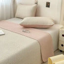 Pastel quilted cotton bed cover soft anti-slip tatami mat bedroom
