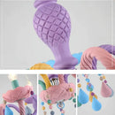 Pastel rainbow decorbites crystal candle chandelier bedroom light