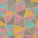 Pastel Triangles Pattern Wallpaper