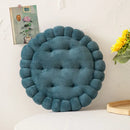 Pastel tufted cookie biscuit cushion soft throw pillow living room