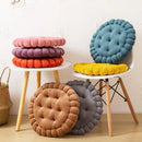 Pastel tufted cookie biscuit cushion soft throw pillow living room