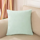 Pastel velvet rectangular pillow cover set living room decor