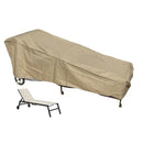Patio Chaise Lounge Cover 84"L x 30"W x 29"H Classic Taupe (2 Pack)