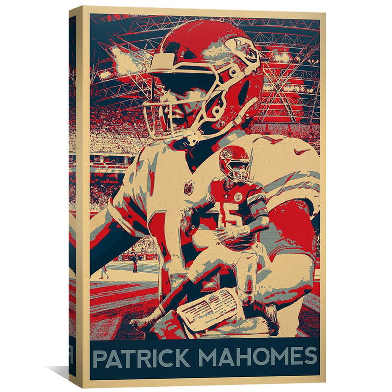 Patrick Mahomes Greatness Canvas