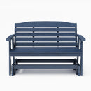 SimplyPoly Amish Made Classic Recycled Plastic Porch Glider