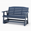 SimplyPoly Amish Made Classic Recycled Plastic Porch Glider