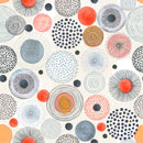 Pattern with Doodle Circle Wallpaper