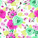 Pattern with Flowers Wallpaper