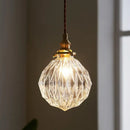 Pauline modern industrial sphere clear glass ceiling light living room