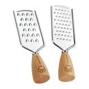 Paw print wood handle 3-in-1 multifunctional grater – kitchen tool