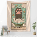 DecorBites™ Cartoon Cat Claw Tapestry Wall Hanging Abstract Art Home Decor