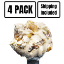 Peanut Butter Caramel Sundae Ice Cream | Pack of 4 | One Pint | Shipping Included | eCreamery