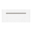 James Martin Chicago 60" Double Bathroom Vanity, Glossy White