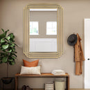 Brushed Gold Wall Mirror 24x36