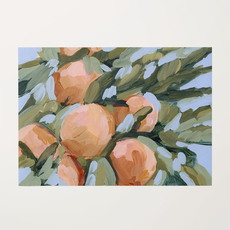 "Peach Tree" Art Print