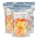 Freeze Dried Peach Rings | Pack of 3 | 1 oz. | Wicked Good Foods