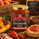 Peach Habanero Jelly | Pack of 2 | 11.5 oz | Nutt Family Jams & Jellies