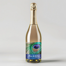 Peacock Wood Champagne Label