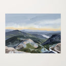 "Peaks and Valleys II" Art Print