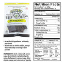 Black Pepper Beef Jerky | Pack of 12 | 3 oz | Nebraska Star Beef